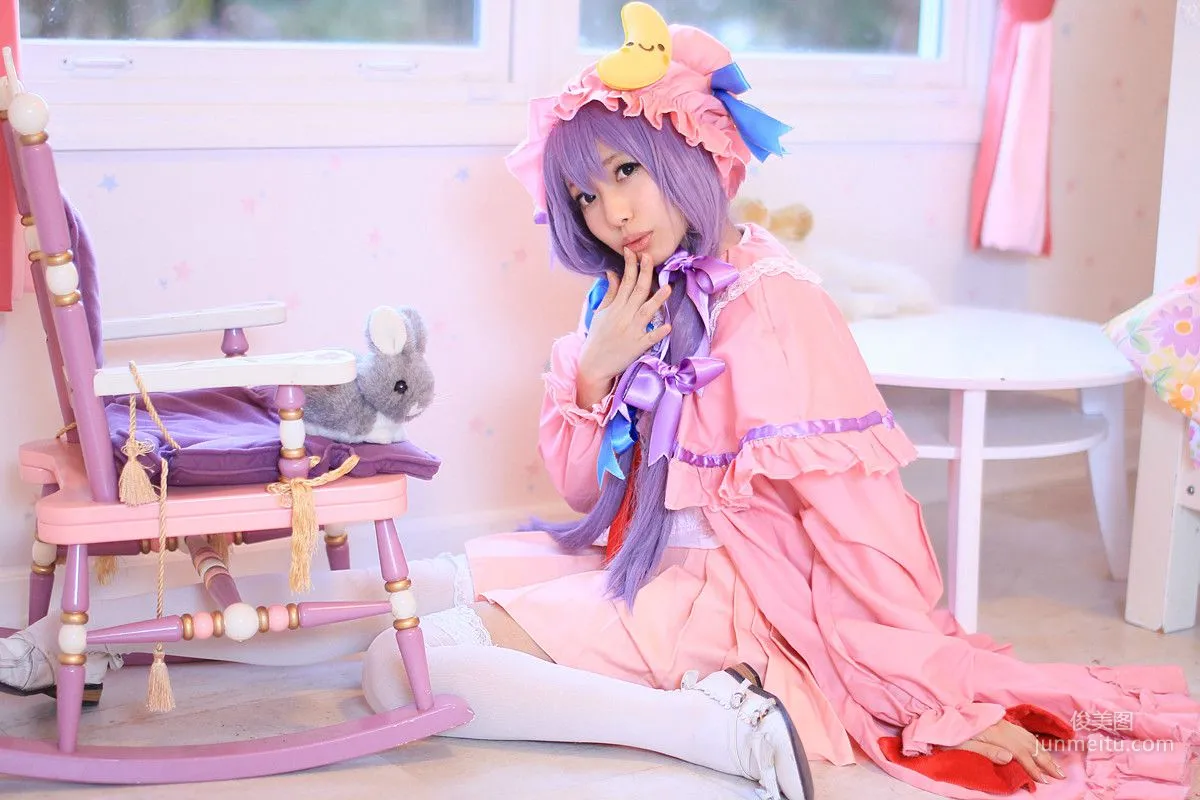 天使みゅ (Tenshi Myu) 《東方Project》Patchouli Knowledge 2  [Sugar Myuku] 写真集61