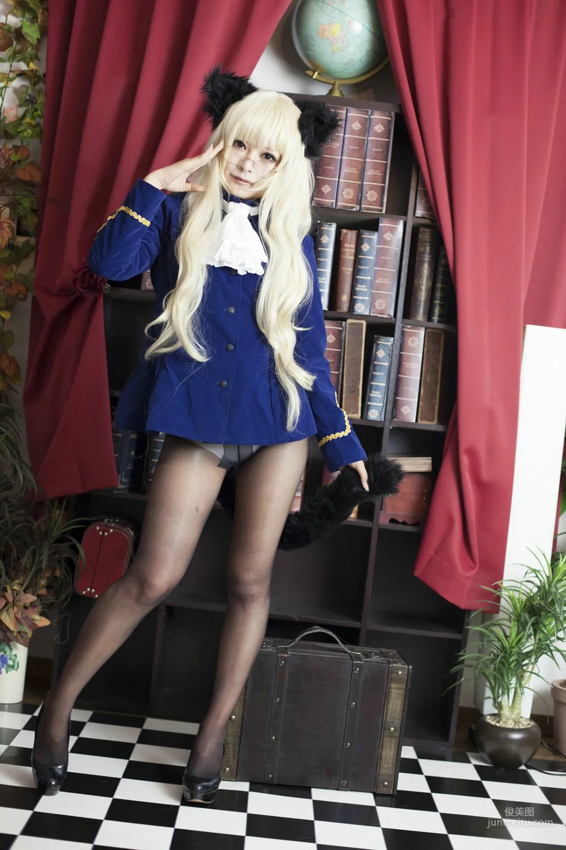 円ちゃみ 《Strike Witches》Perrine-H. Clostermann [sophillia] 写真集57