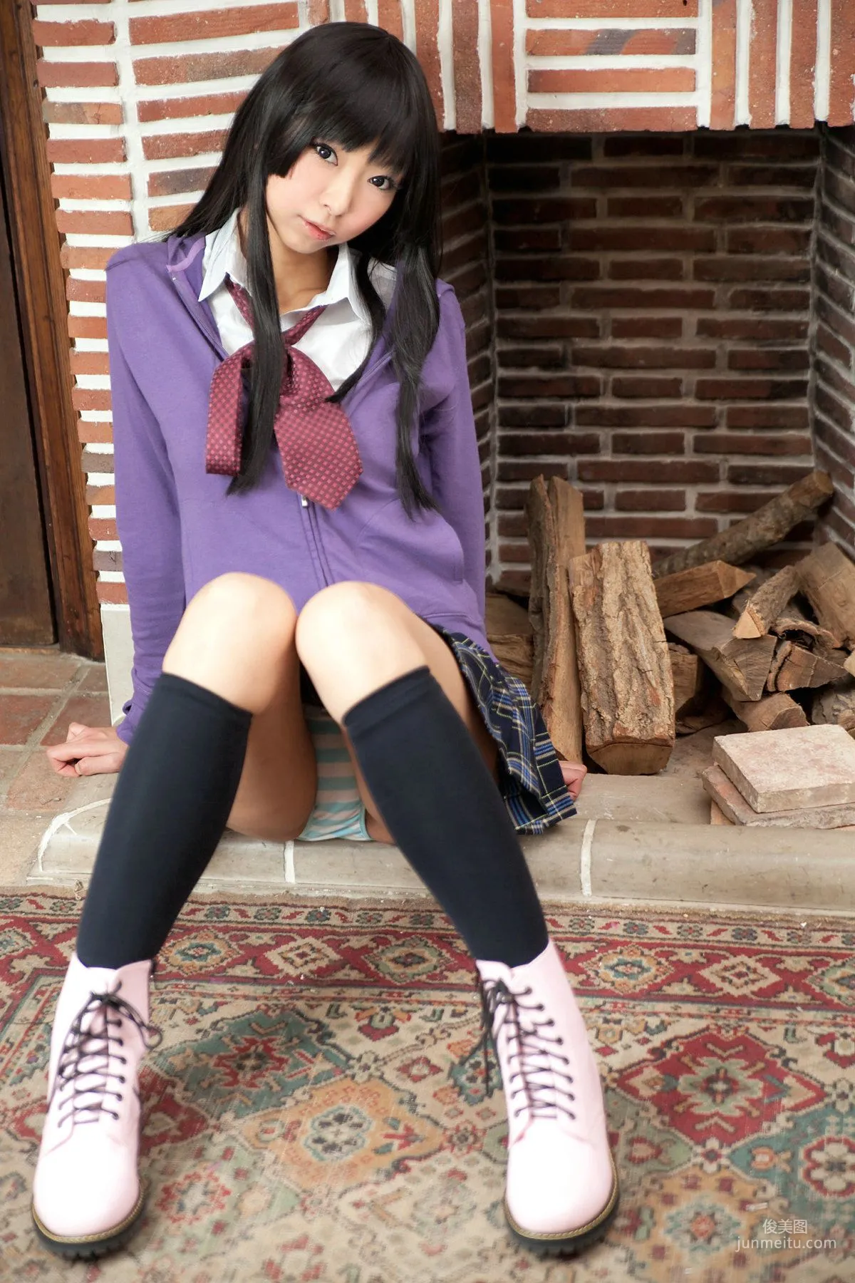 Necoco(猫子) 《K-On!》Akiyama Mio 写真集46