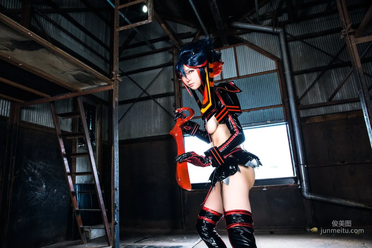 Mike(ミケ) 《Kill La Kill》纏流子+鬼龍院皐月 [Mikehouse] 写真集58