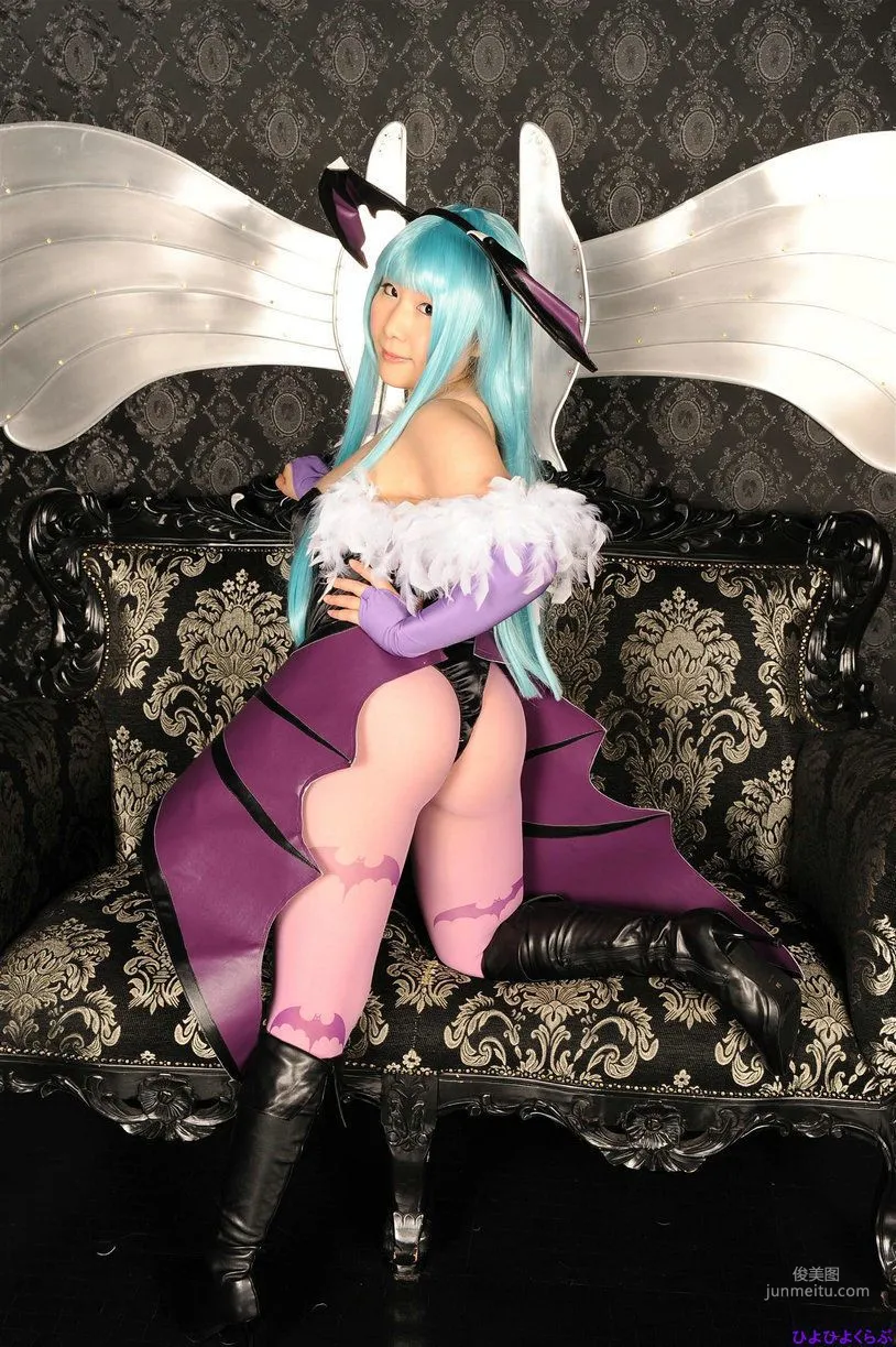 丹雫ひよ《Vampire》Morrigan Aensland  [HiyoHiyo Club] 写真集57