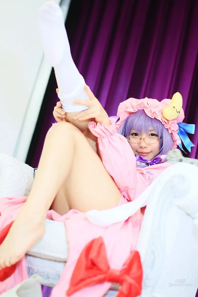 天使みゅ (Tenshi Myu) 《東方Project》Patchouli Knowledge 2  [Sugar Myuku] 写真集117