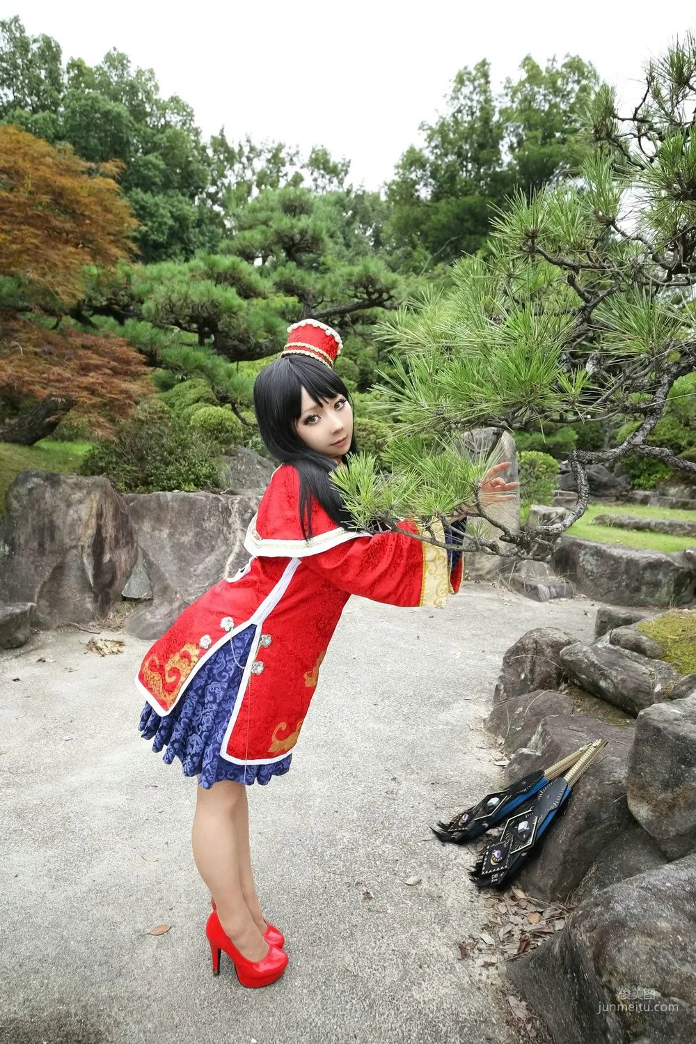 日暮らん (Higurashi Ran) 《三国無双》大喬 cos [HBS] 写真集27