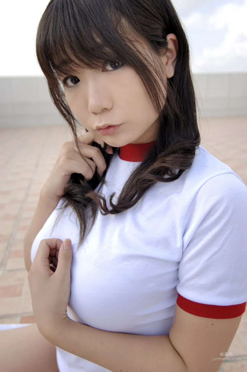 チョコボール向囲 《Suzumiya Haruhi no Yuuutsu》Suzumiya Haruhi+Asahina Mikuru 写真集73