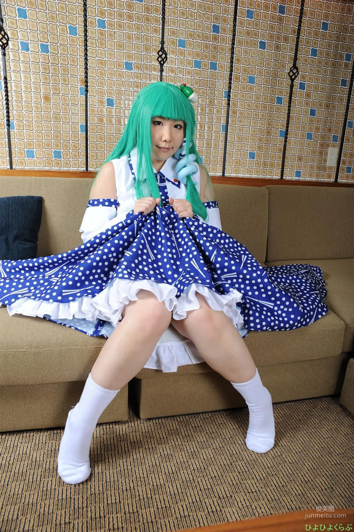 丹雫ひよ 《Touhou Project》Kochiya Sanae 早苗ちゃん  [HiyoHiyo Club] 写真集45