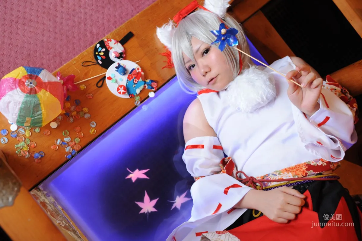 兎丘なこ《Touhou Project》Cirno+Inubashiri Momiji [Black★pumpkin] 写真集54