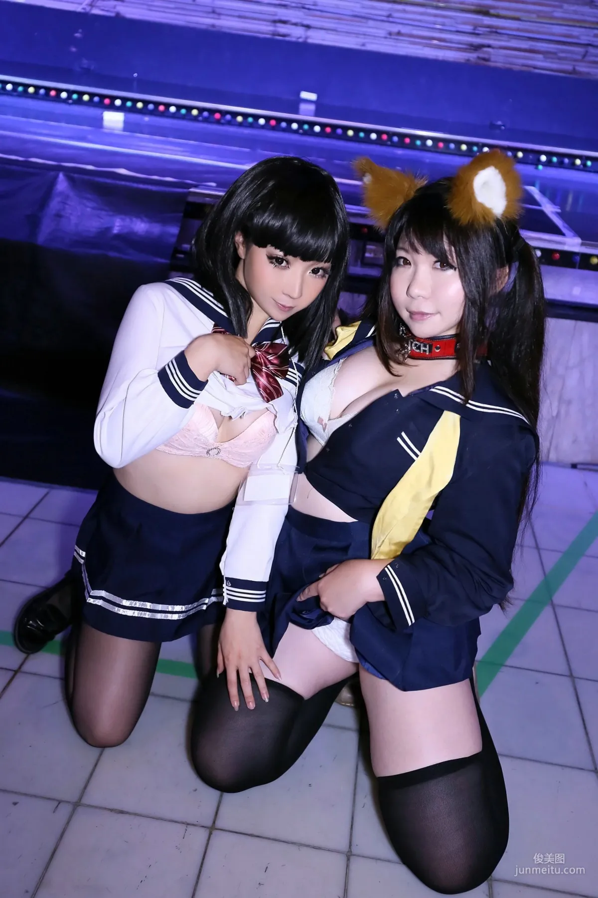 日暮玲(日暮りん) &日暮らん [きつねっ狐倶楽部 2期生 School Girl [日暮企画] 写真集23