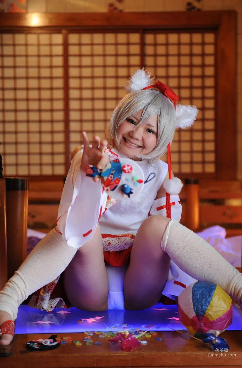 兎丘なこ《Touhou Project》Cirno+Inubashiri Momiji [Black★pumpkin] 写真集40