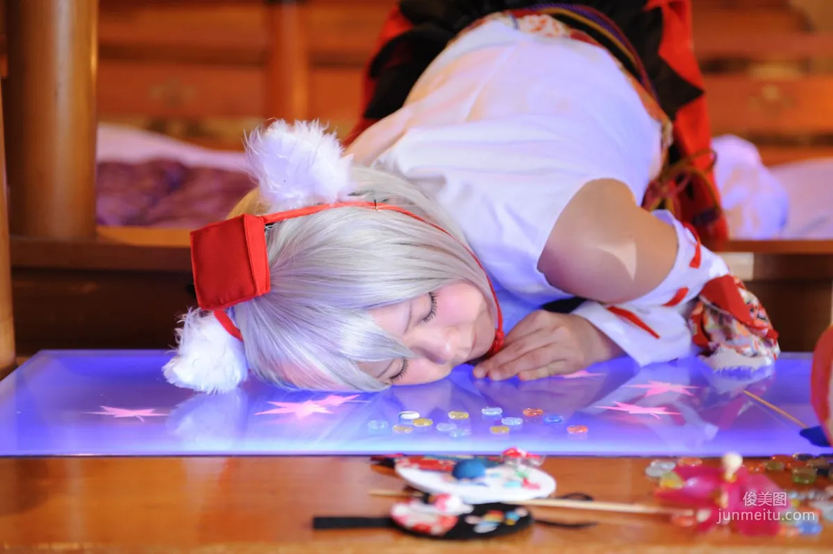 兎丘なこ《Touhou Project》Cirno+Inubashiri Momiji [Black★pumpkin] 写真集56