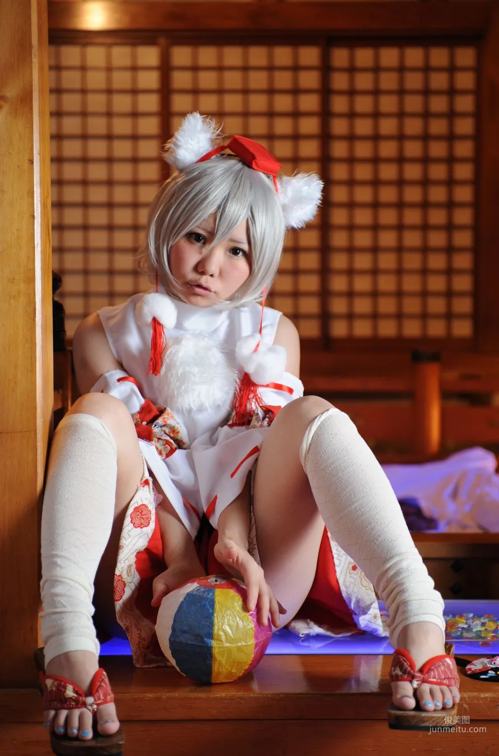 兎丘なこ《Touhou Project》Cirno+Inubashiri Momiji [Black★pumpkin] 写真集33