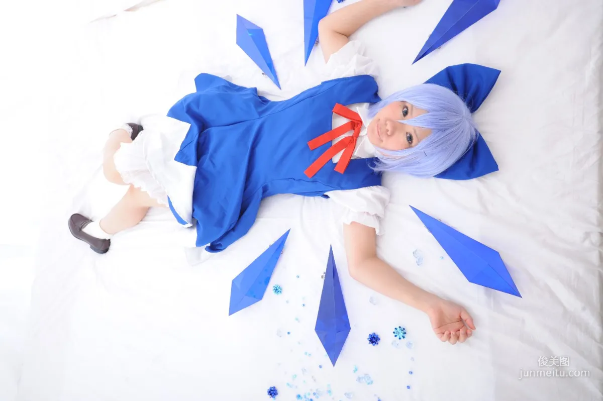 兎丘なこ《Touhou Project》Cirno+Inubashiri Momiji [Black★pumpkin] 写真集13