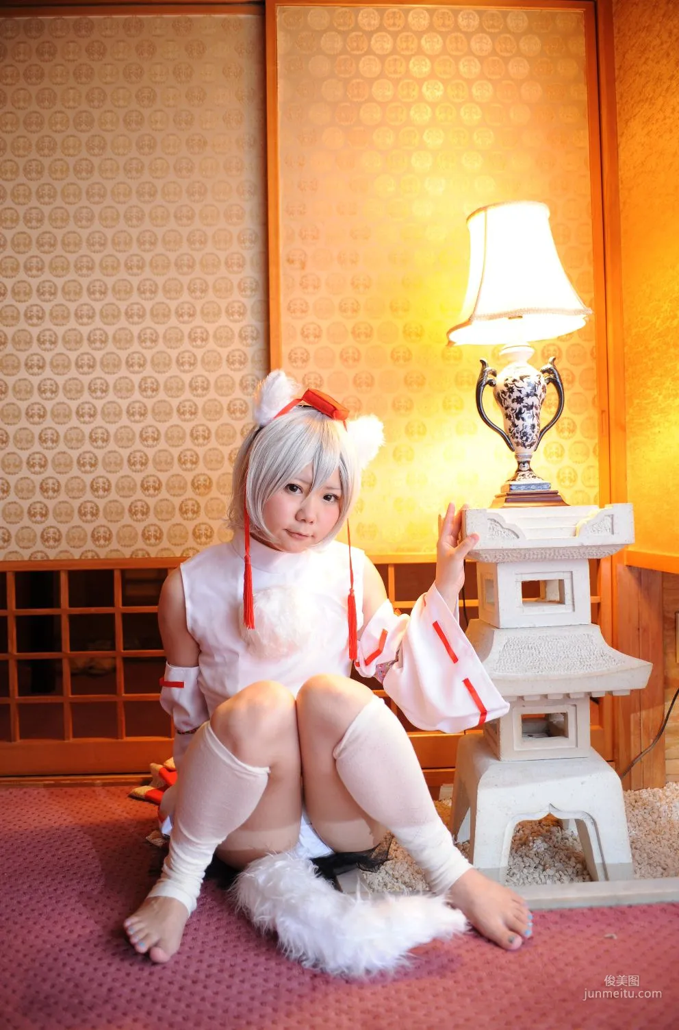 兎丘なこ《Touhou Project》Cirno+Inubashiri Momiji [Black★pumpkin] 写真集57