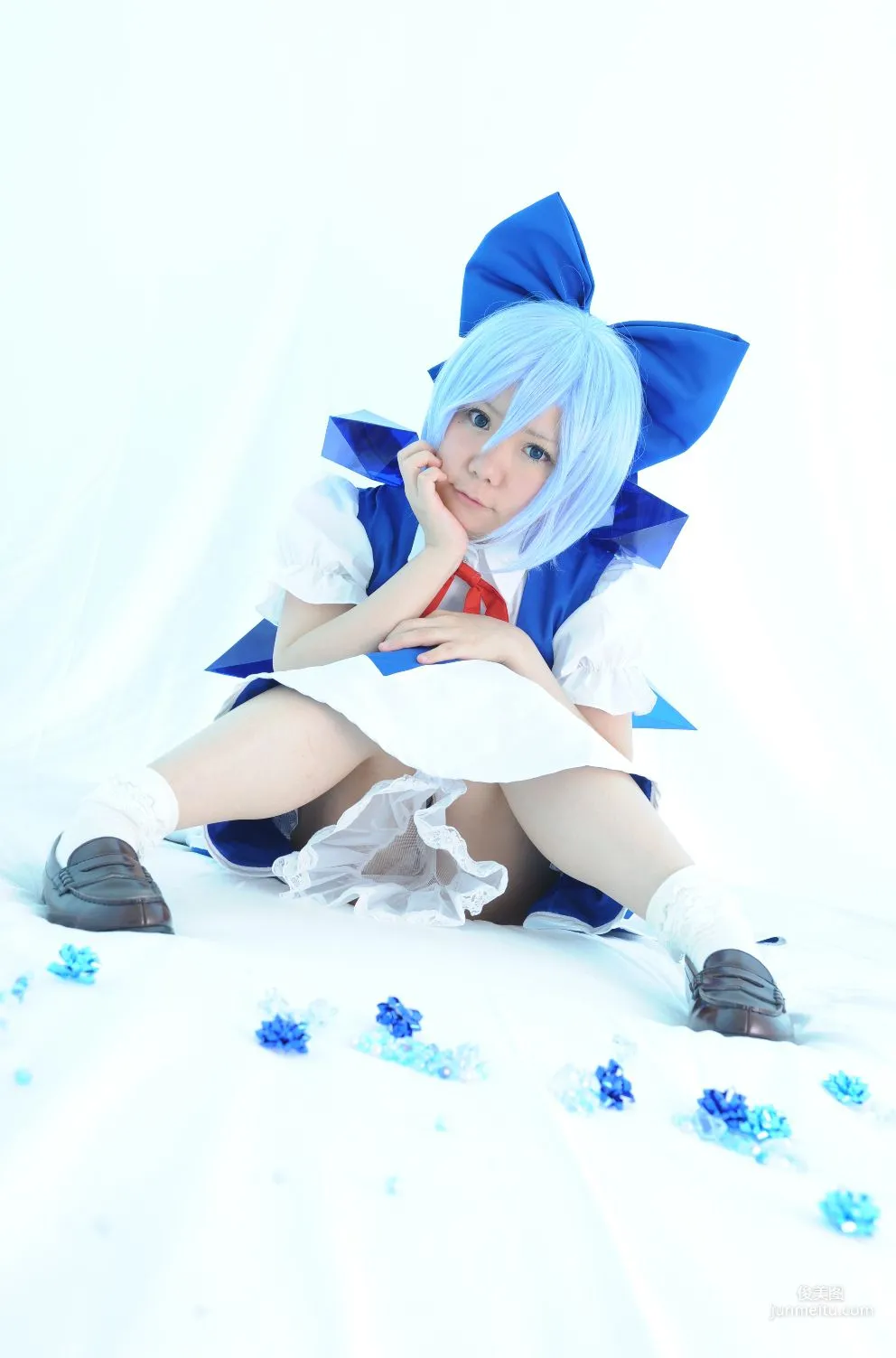 兎丘なこ《Touhou Project》Cirno+Inubashiri Momiji [Black★pumpkin] 写真集6