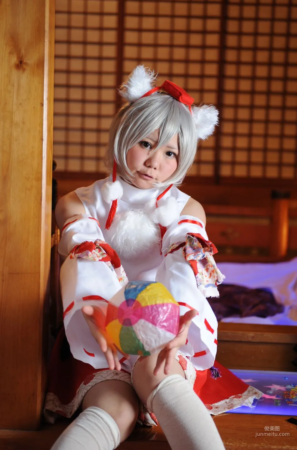 兎丘なこ《Touhou Project》Cirno+Inubashiri Momiji [Black★pumpkin] 写真集31