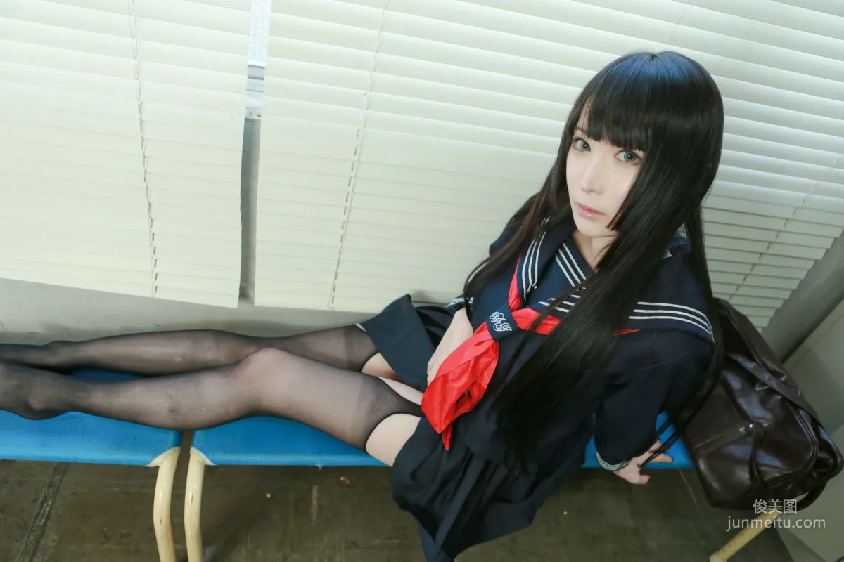 LeChat(るしゃ) School Girl(女子校生) [踊るねこ人間] 写真集49