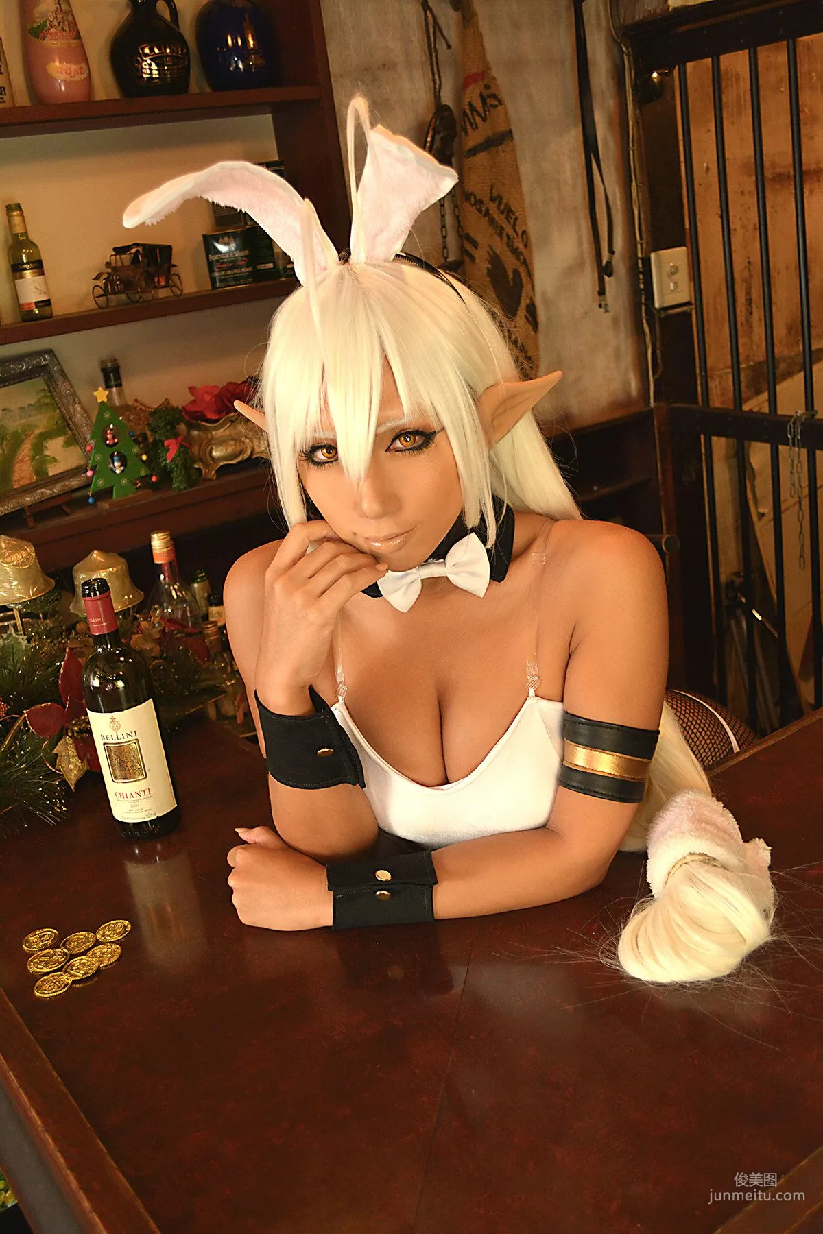 Non SummerJack 《装甲悪鬼村正》Sansei Muramasa Bunny兔女郎 写真集76