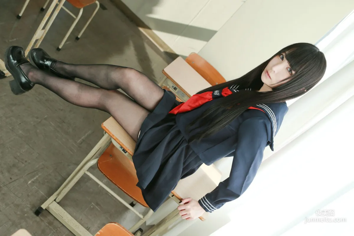 LeChat(るしゃ) School Girl(女子校生) [踊るねこ人間] 写真集8