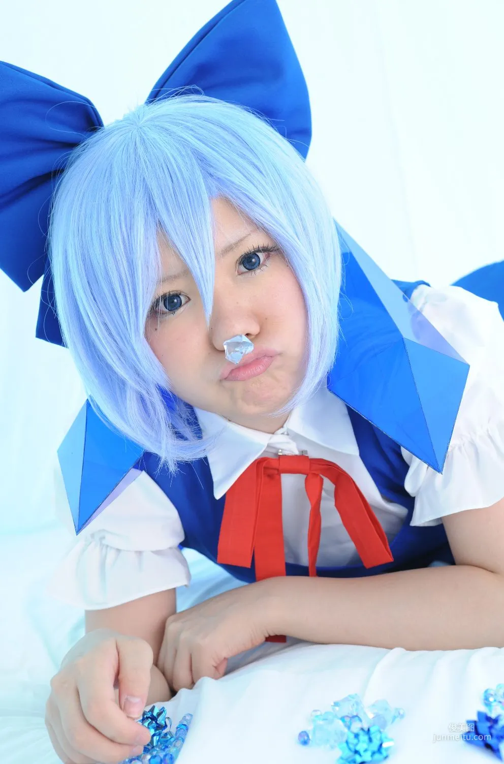 兎丘なこ《Touhou Project》Cirno+Inubashiri Momiji [Black★pumpkin] 写真集8