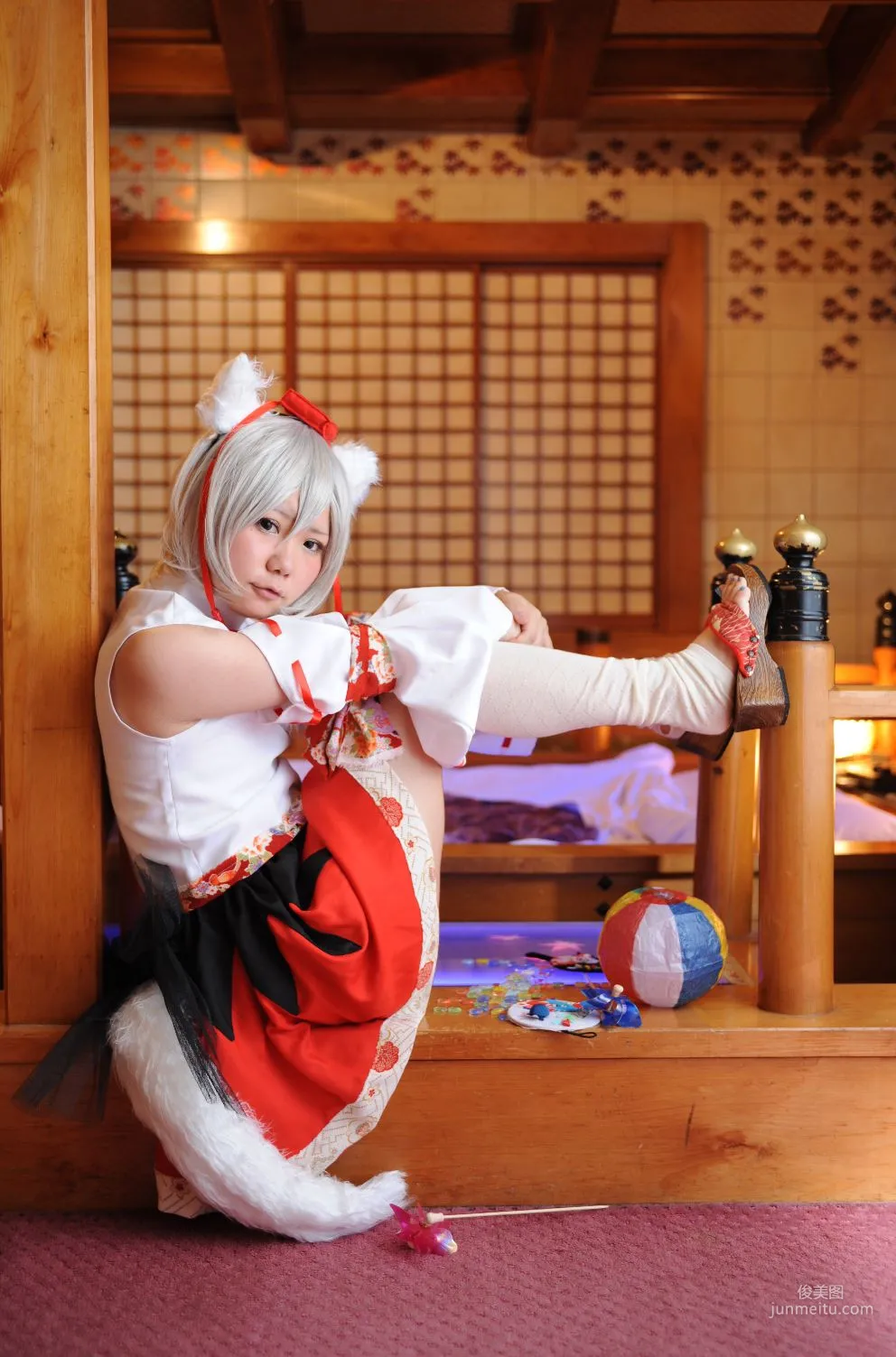 兎丘なこ《Touhou Project》Cirno+Inubashiri Momiji [Black★pumpkin] 写真集46