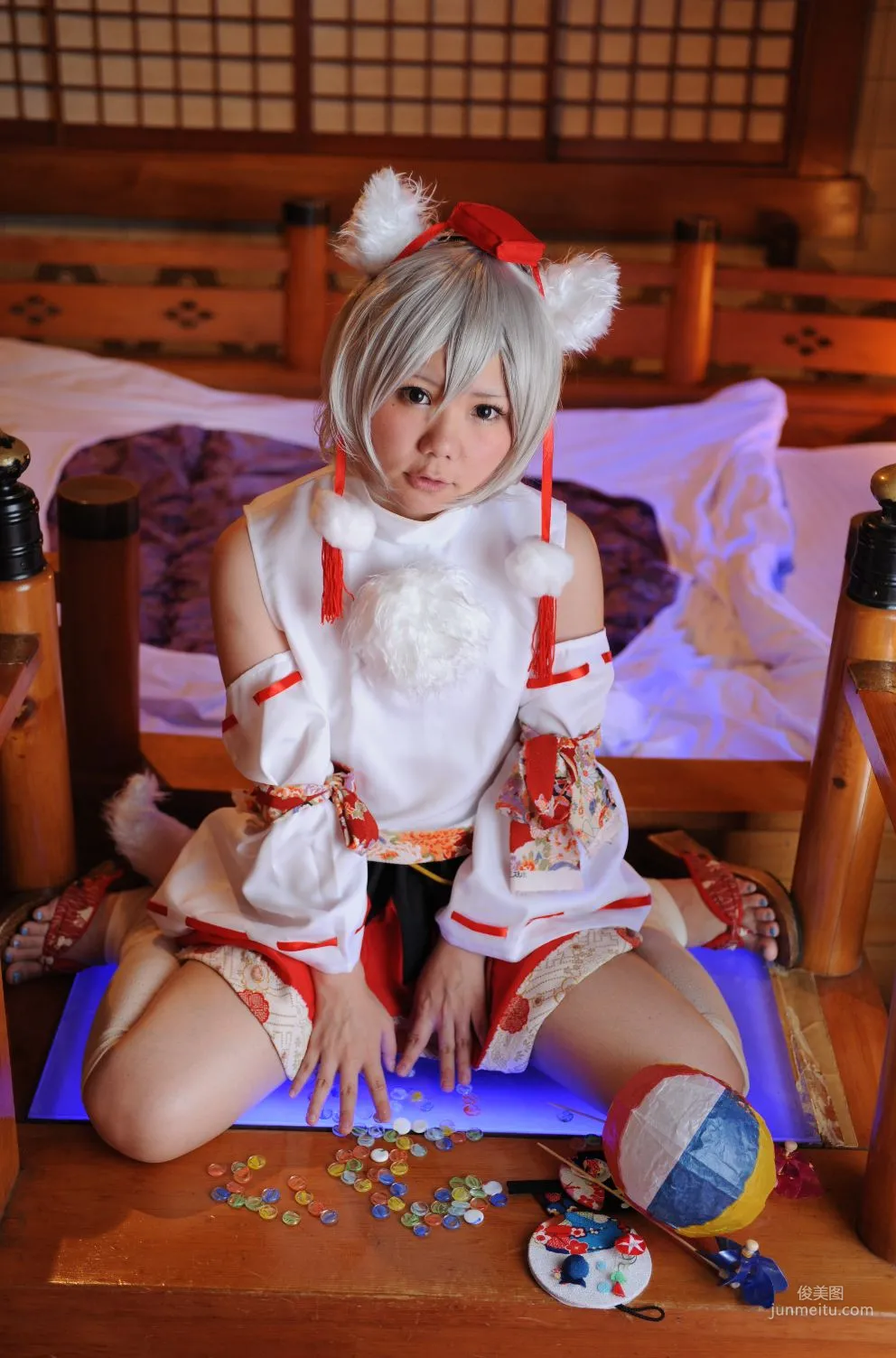 兎丘なこ《Touhou Project》Cirno+Inubashiri Momiji [Black★pumpkin] 写真集38