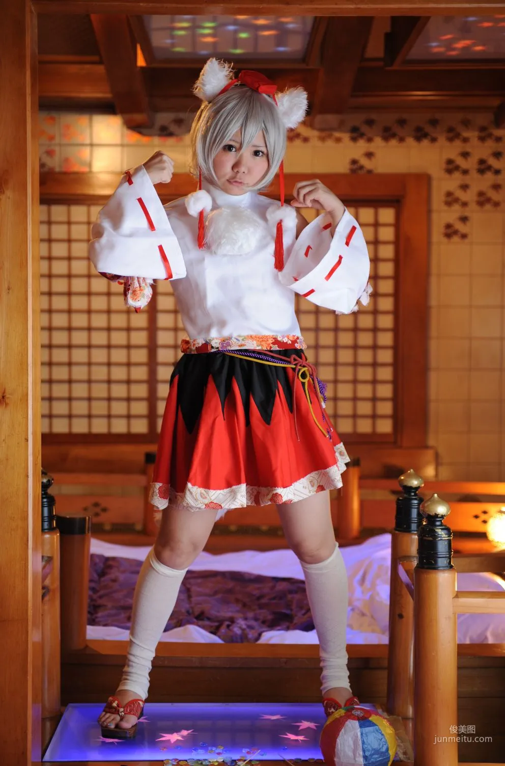 兎丘なこ《Touhou Project》Cirno+Inubashiri Momiji [Black★pumpkin] 写真集44