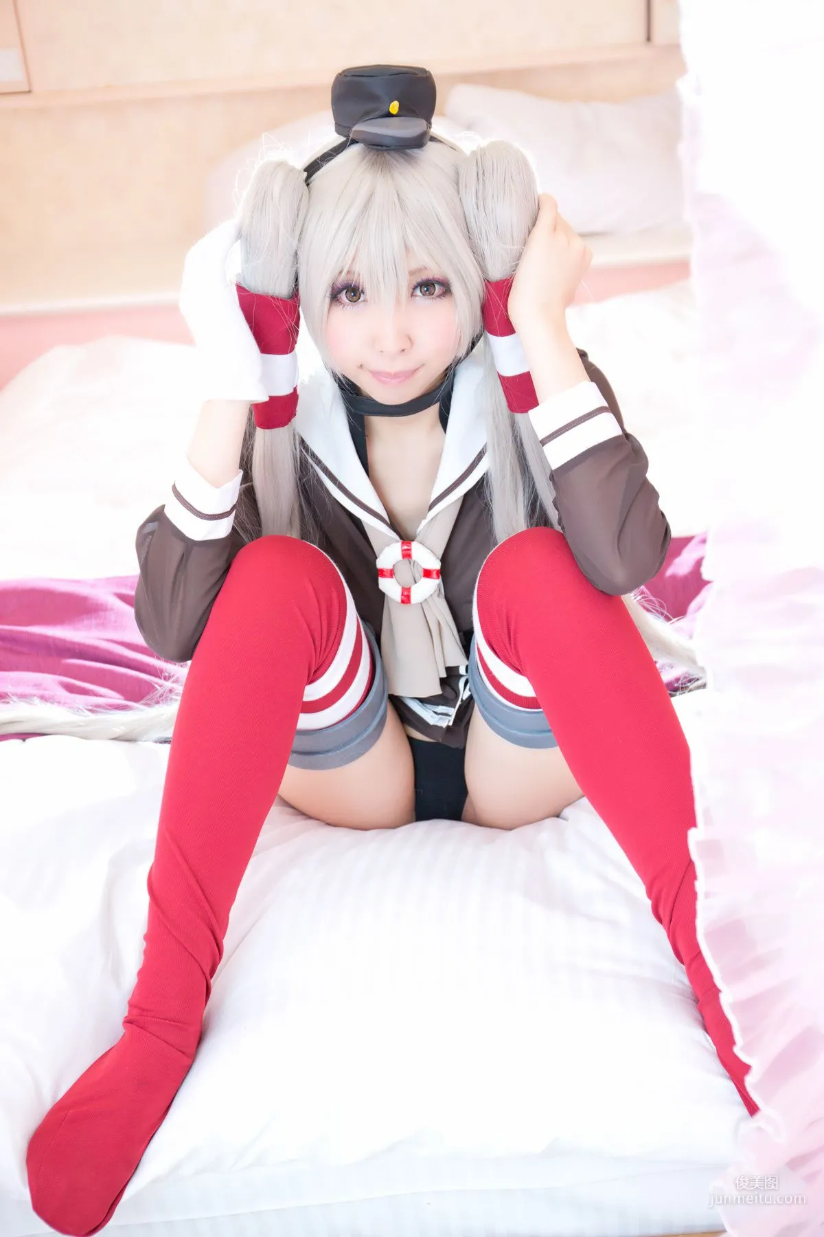 桃色れく (Momoiro Reku) 《Kantai Collection》Amatsukaze(天津風) [KURUPIKA] 写真集48