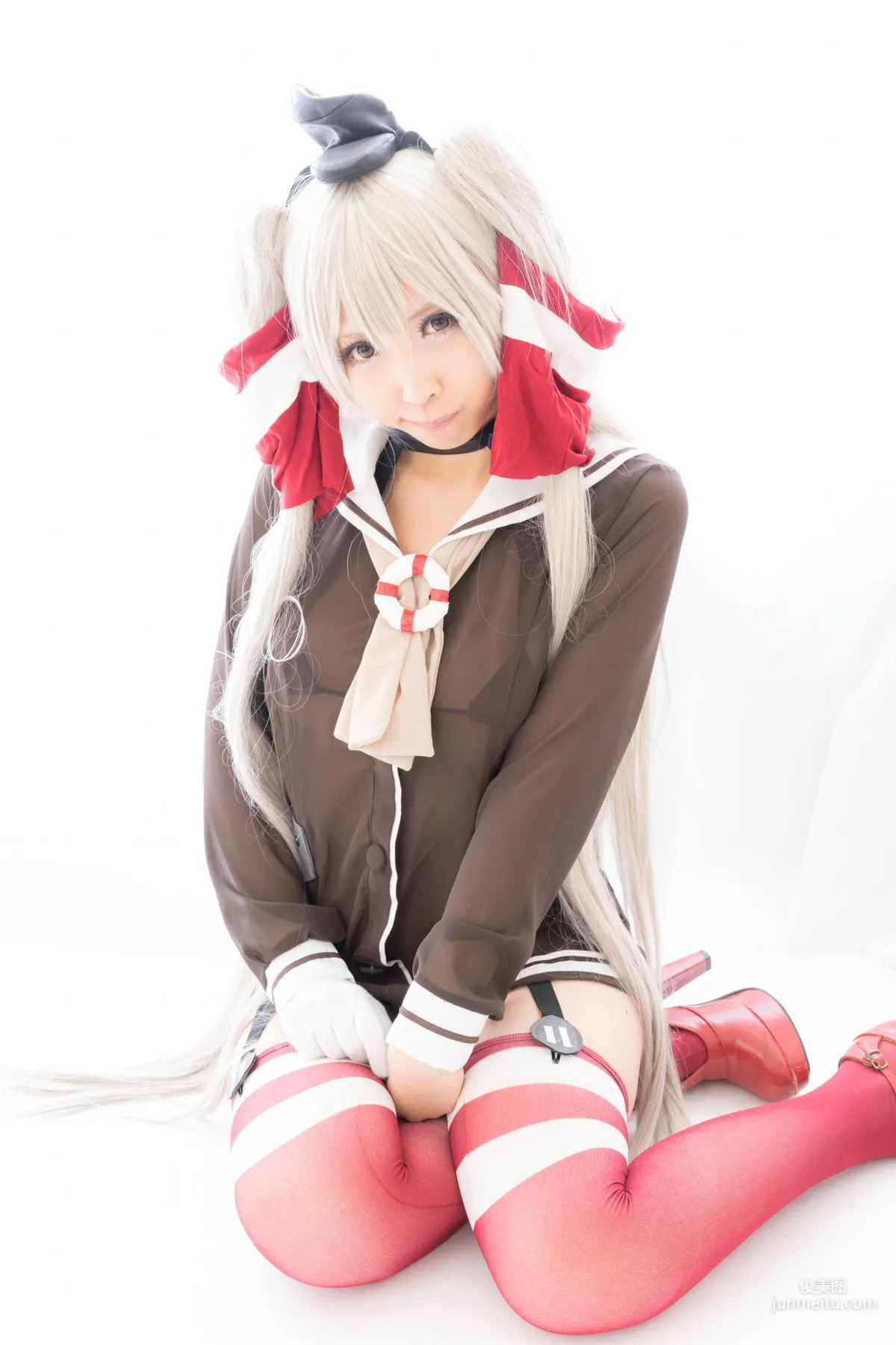 桃色れく (Momoiro Reku) 《Kantai Collection》Amatsukaze(天津風) [KURUPIKA] 写真集2