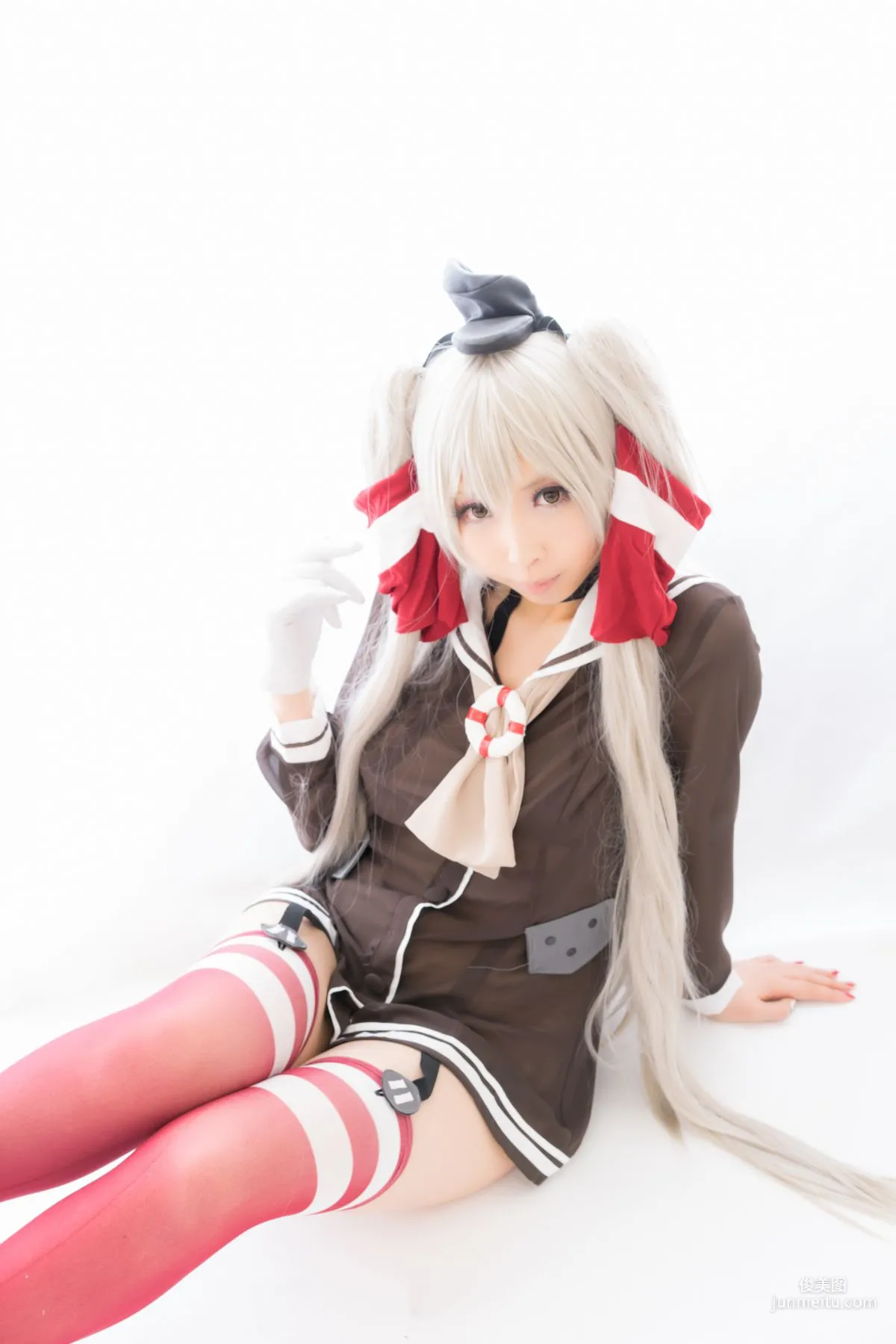 桃色れく (Momoiro Reku) 《Kantai Collection》Amatsukaze(天津風) [KURUPIKA] 写真集21