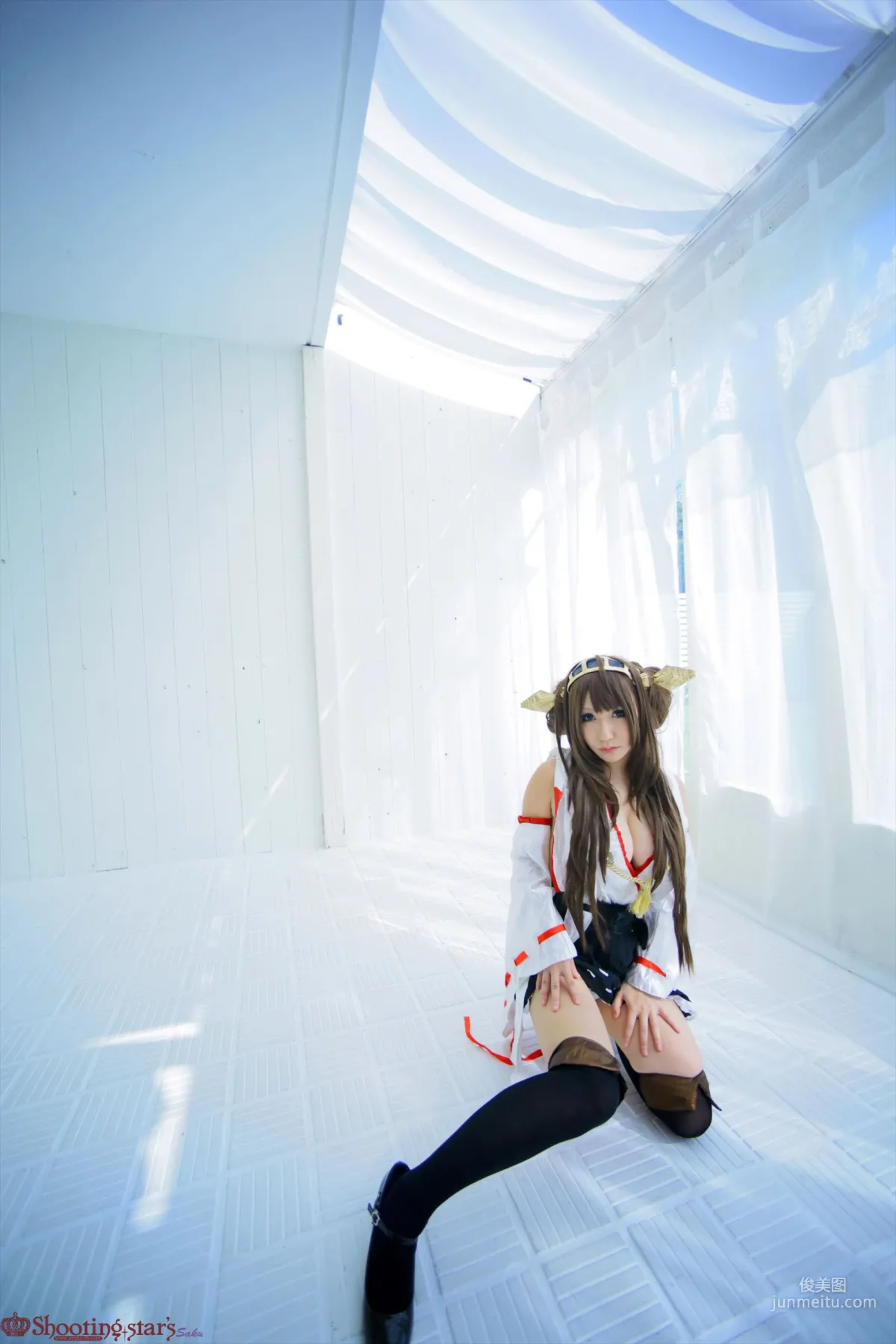 绫香 (Saku サク) 《Kantai Collection》Kongou(金剛) [Shooting Star's] 写真集94