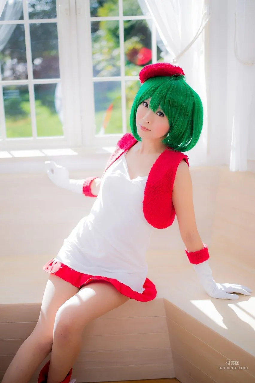 真白ゆき  コスプレ《Macros》Ranka Lee(Xmas ver.) 写真集6