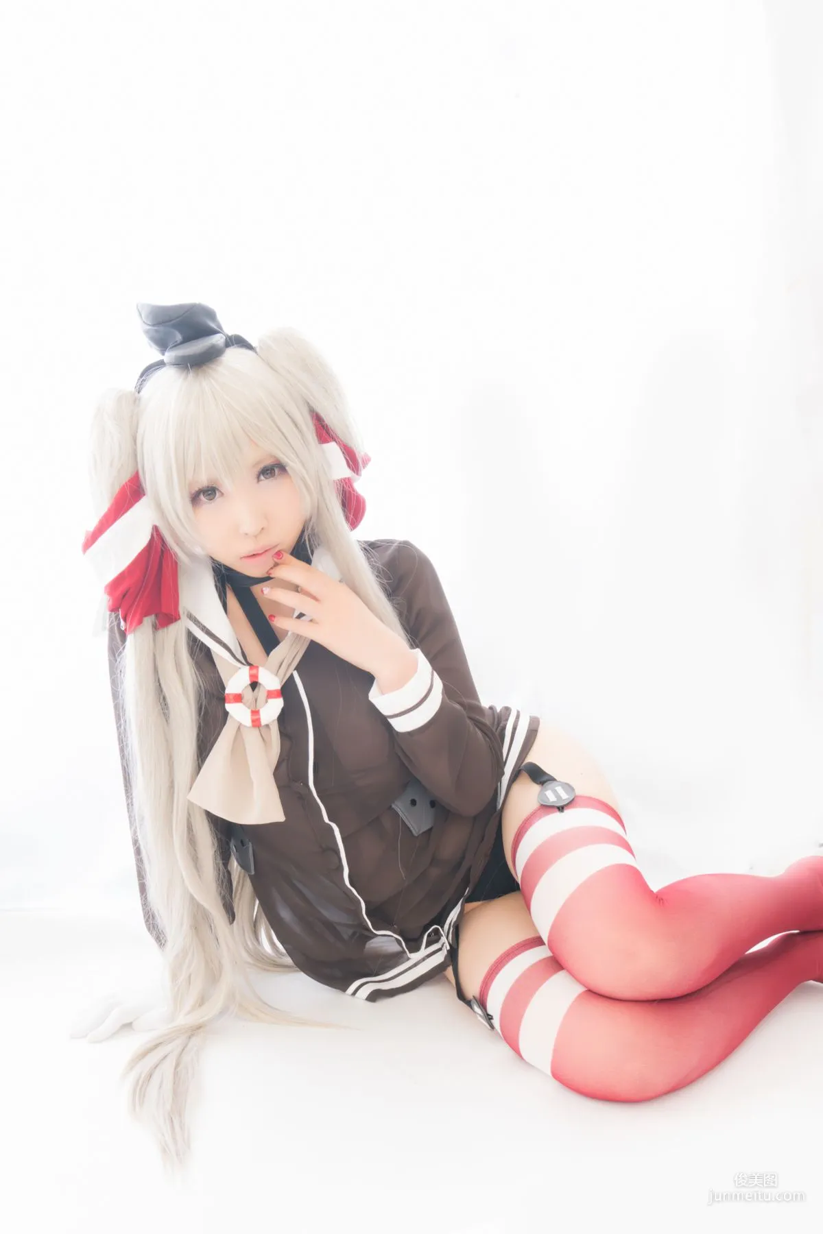 桃色れく (Momoiro Reku) 《Kantai Collection》Amatsukaze(天津風) [KURUPIKA] 写真集33