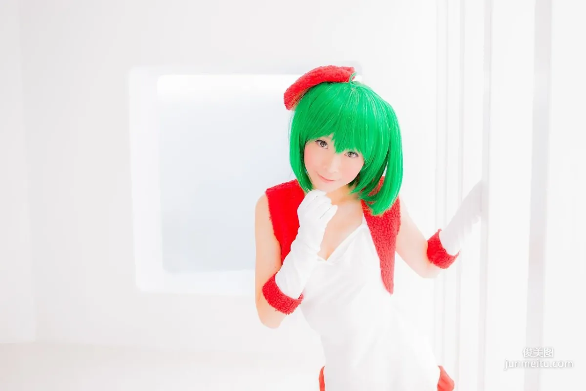 真白ゆき  コスプレ《Macros》Ranka Lee(Xmas ver.) 写真集83