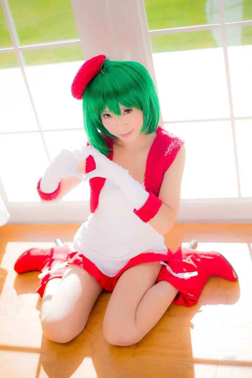 真白ゆき  コスプレ《Macros》Ranka Lee(Xmas ver.) 写真集28