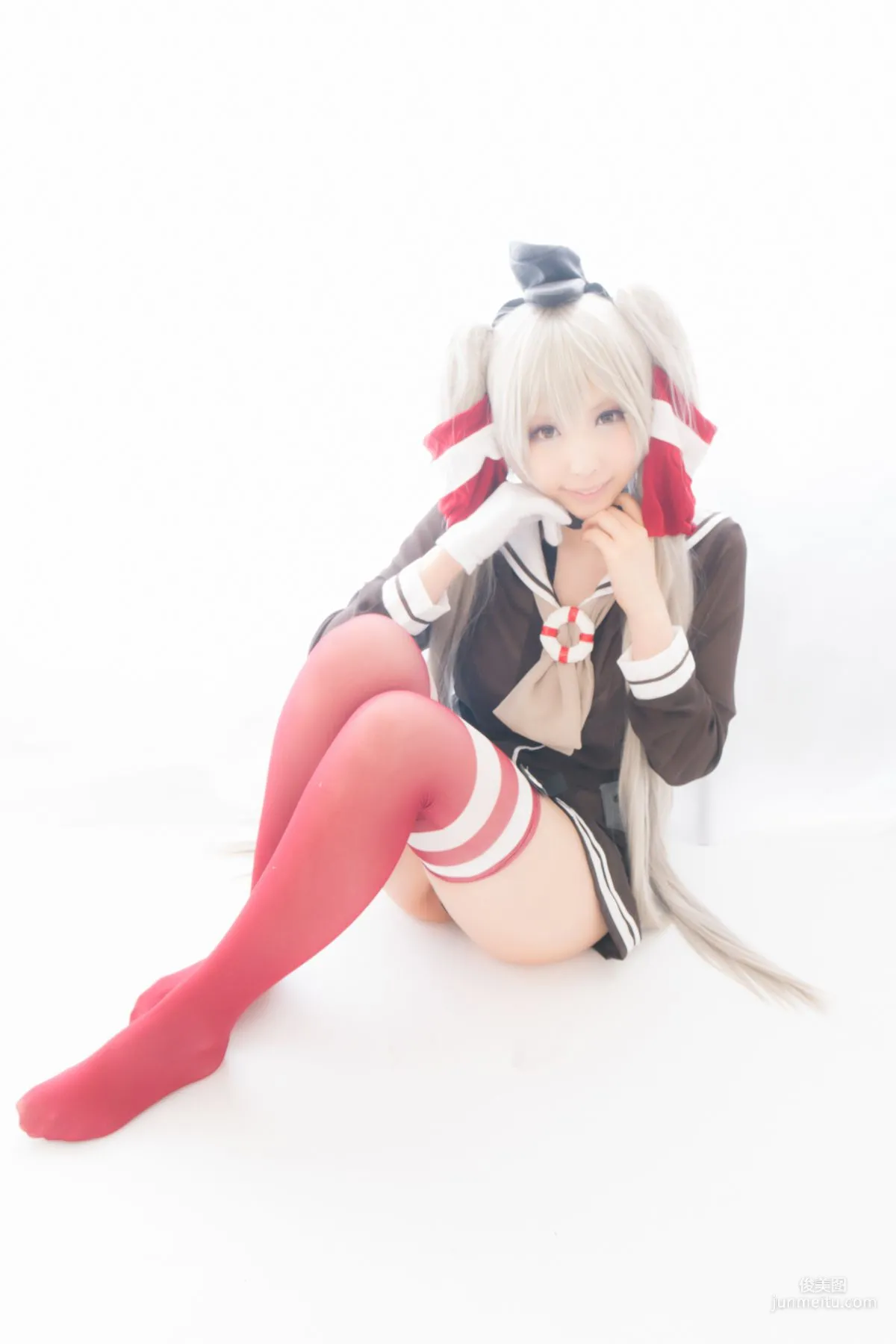 桃色れく (Momoiro Reku) 《Kantai Collection》Amatsukaze(天津風) [KURUPIKA] 写真集24