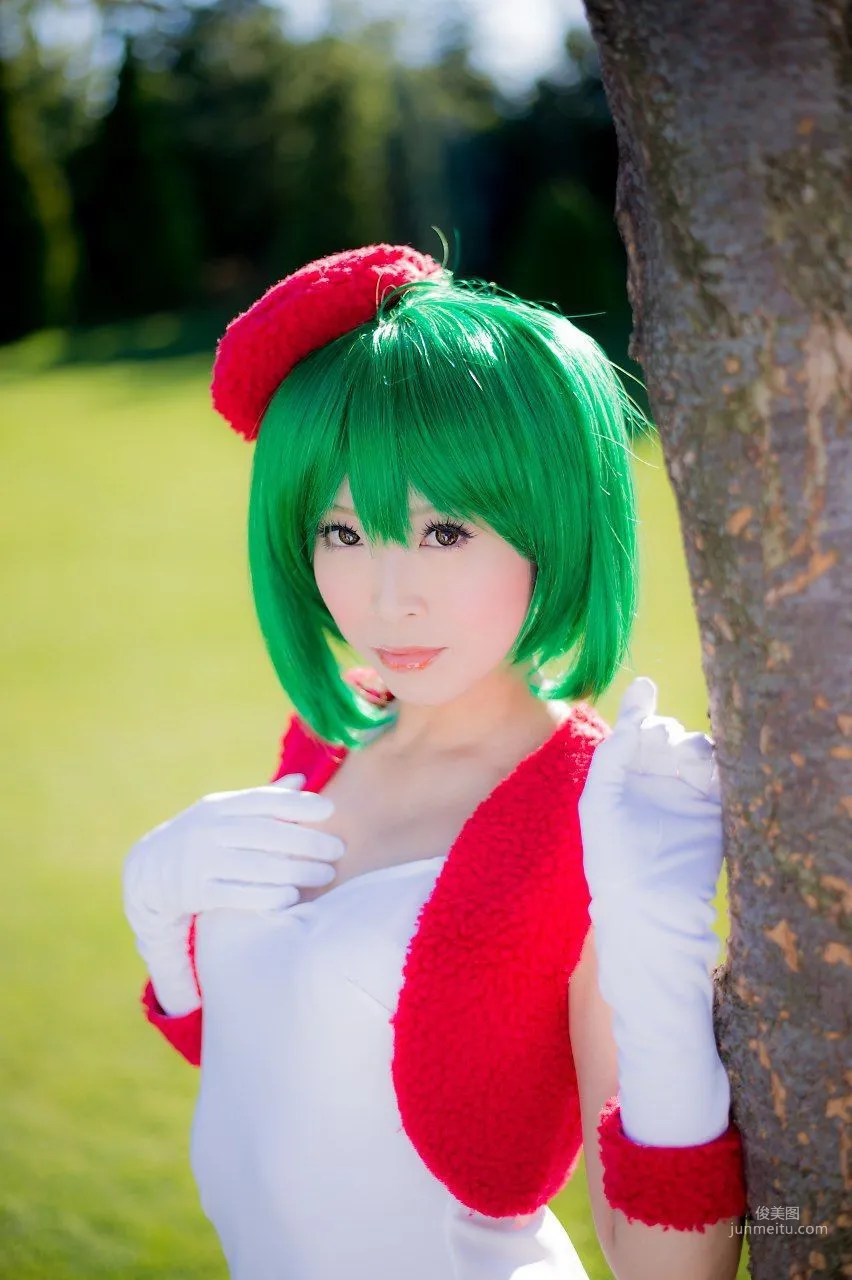 真白ゆき  コスプレ《Macros》Ranka Lee(Xmas ver.) 写真集52