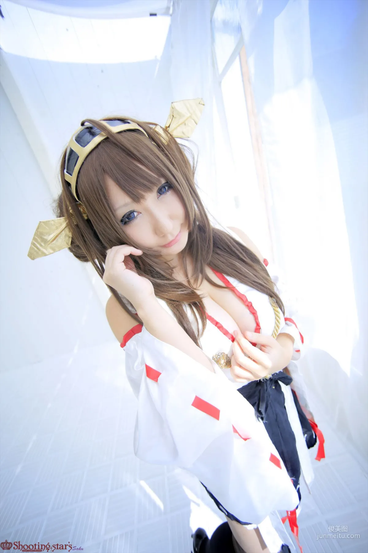 绫香 (Saku サク) 《Kantai Collection》Kongou(金剛) [Shooting Star's] 写真集83