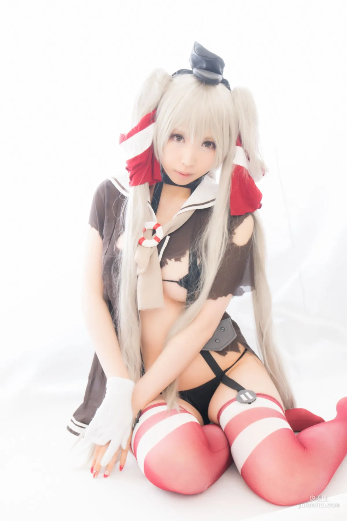 桃色れく (Momoiro Reku) 《Kantai Collection》Amatsukaze(天津風) [KURUPIKA] 写真集39