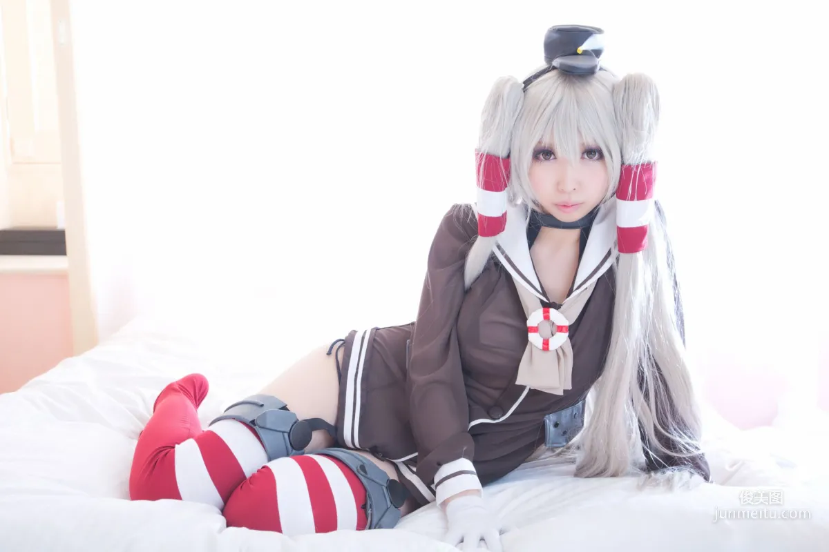 桃色れく (Momoiro Reku) 《Kantai Collection》Amatsukaze(天津風) [KURUPIKA] 写真集65