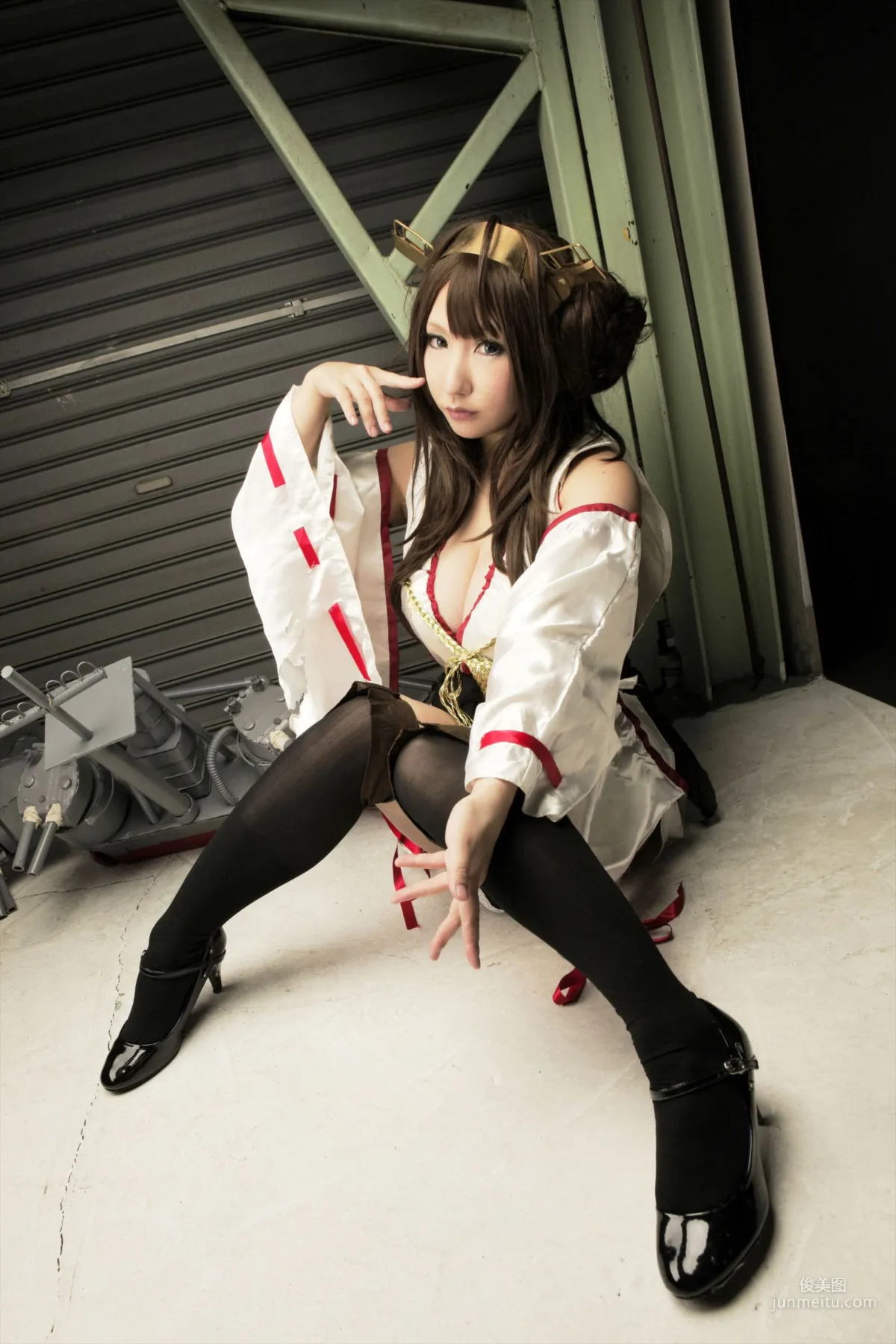 绫香 (Sakuサク) 《Kantai Collection》Kongou 第二部 [Shooting Star's] 写真集104