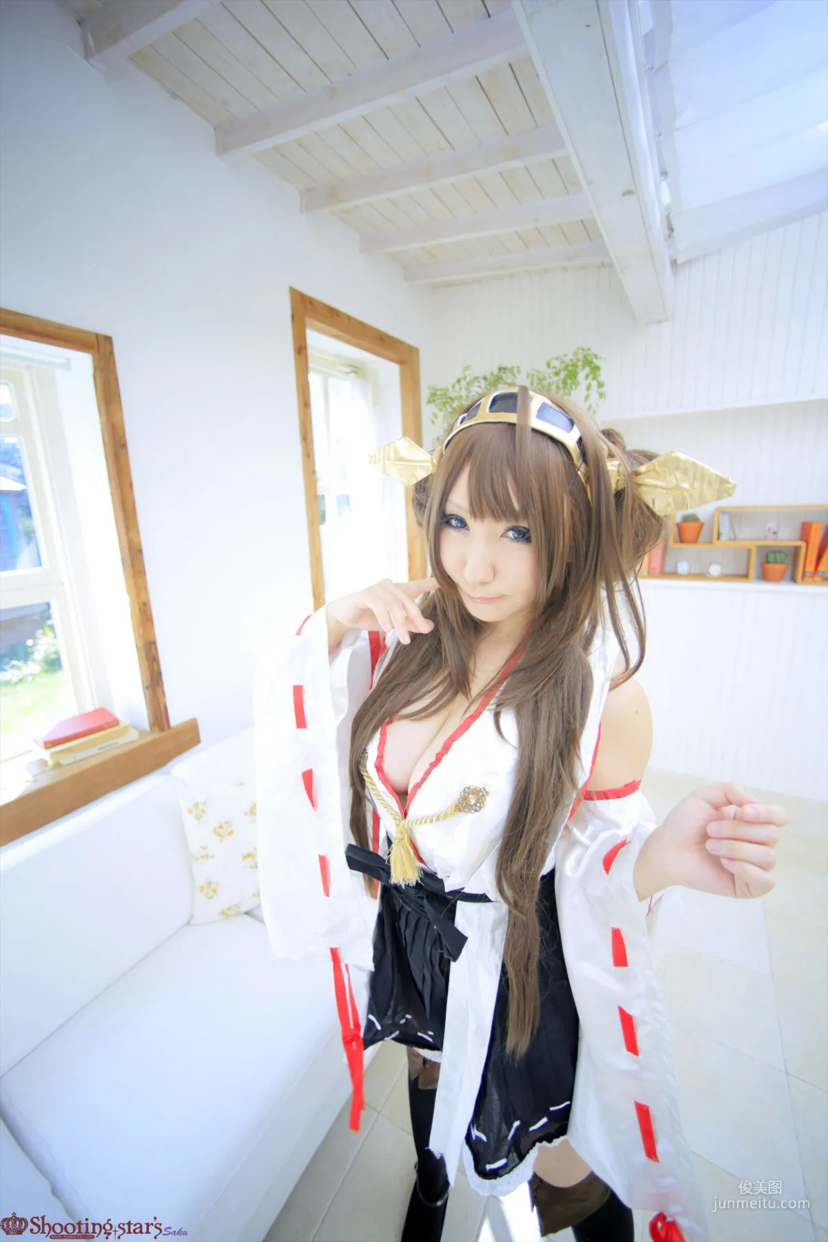 绫香 (Saku サク) 《Kantai Collection》Kongou(金剛) [Shooting Star's] 写真集89