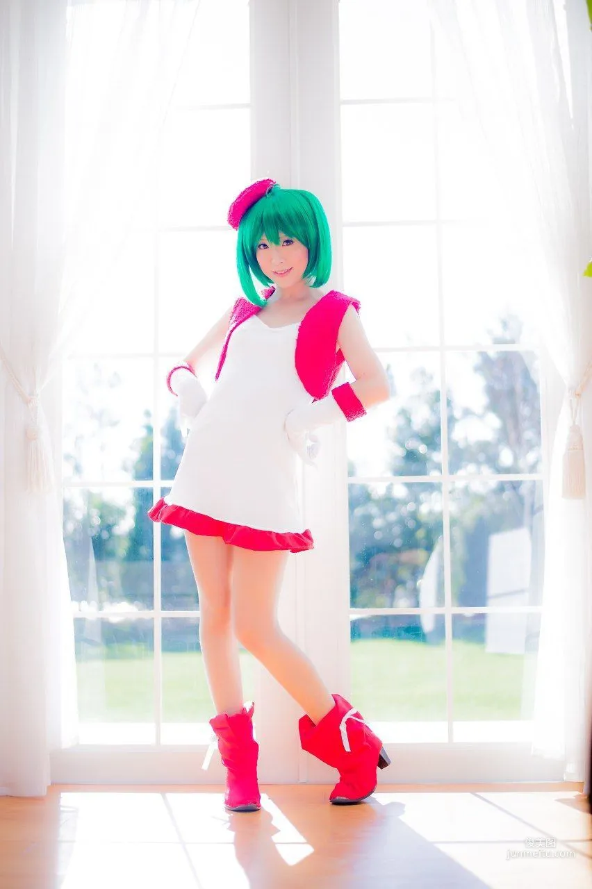 真白ゆき  コスプレ《Macros》Ranka Lee(Xmas ver.) 写真集25