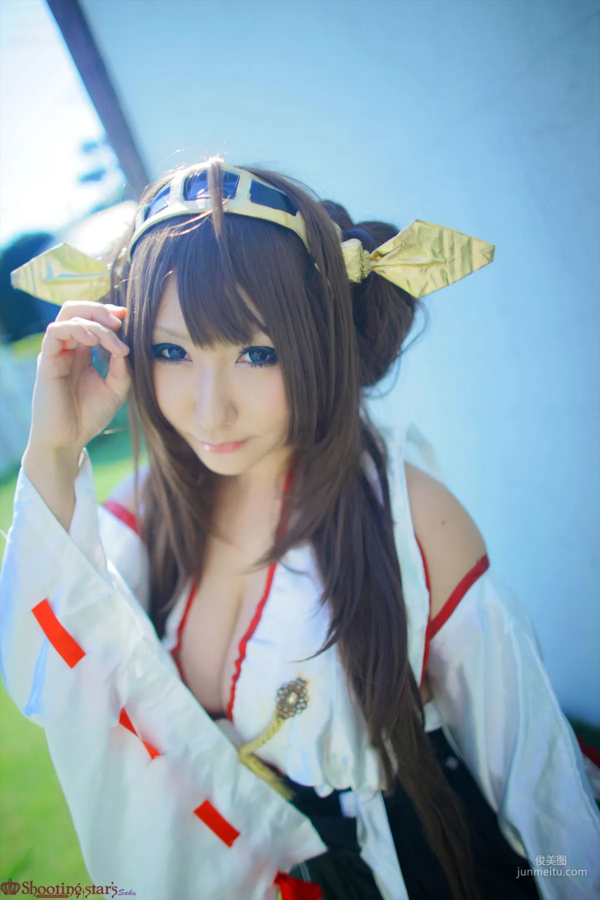 绫香 (Saku サク) 《Kantai Collection》Kongou(金剛) [Shooting Star's] 写真集100