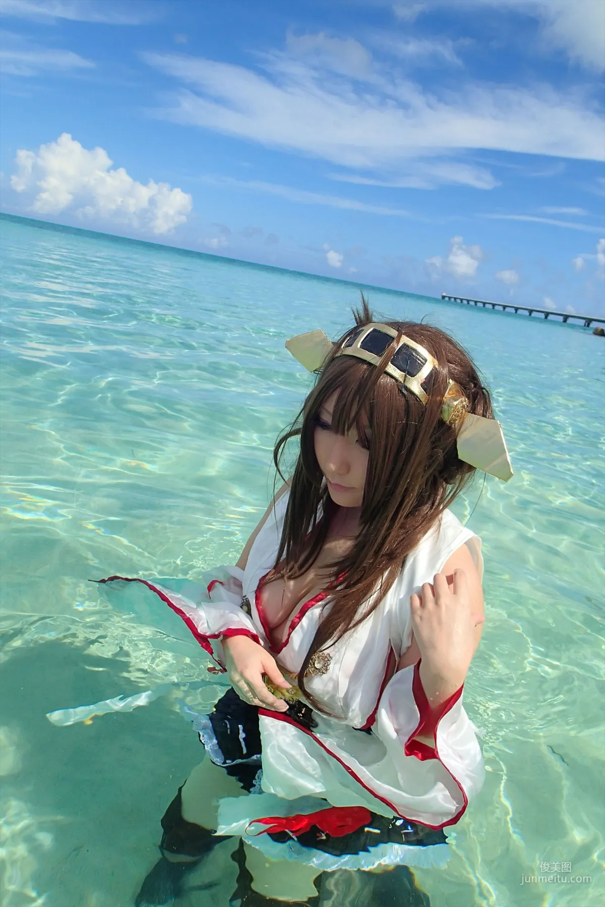 绫香 (Saku サク) 《Kantai Collection》Kongou(金剛) [Shooting Star's] 写真集43