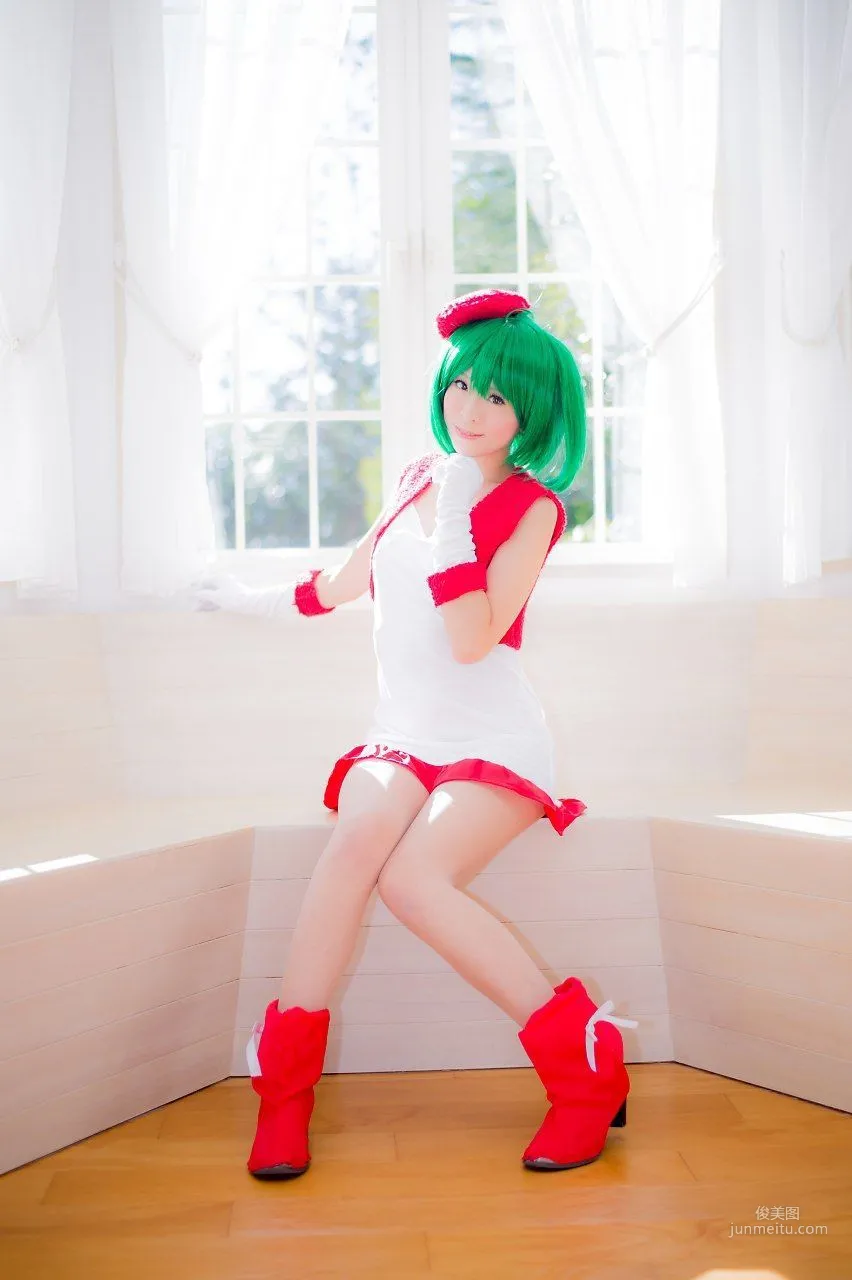 真白ゆき  コスプレ《Macros》Ranka Lee(Xmas ver.) 写真集4