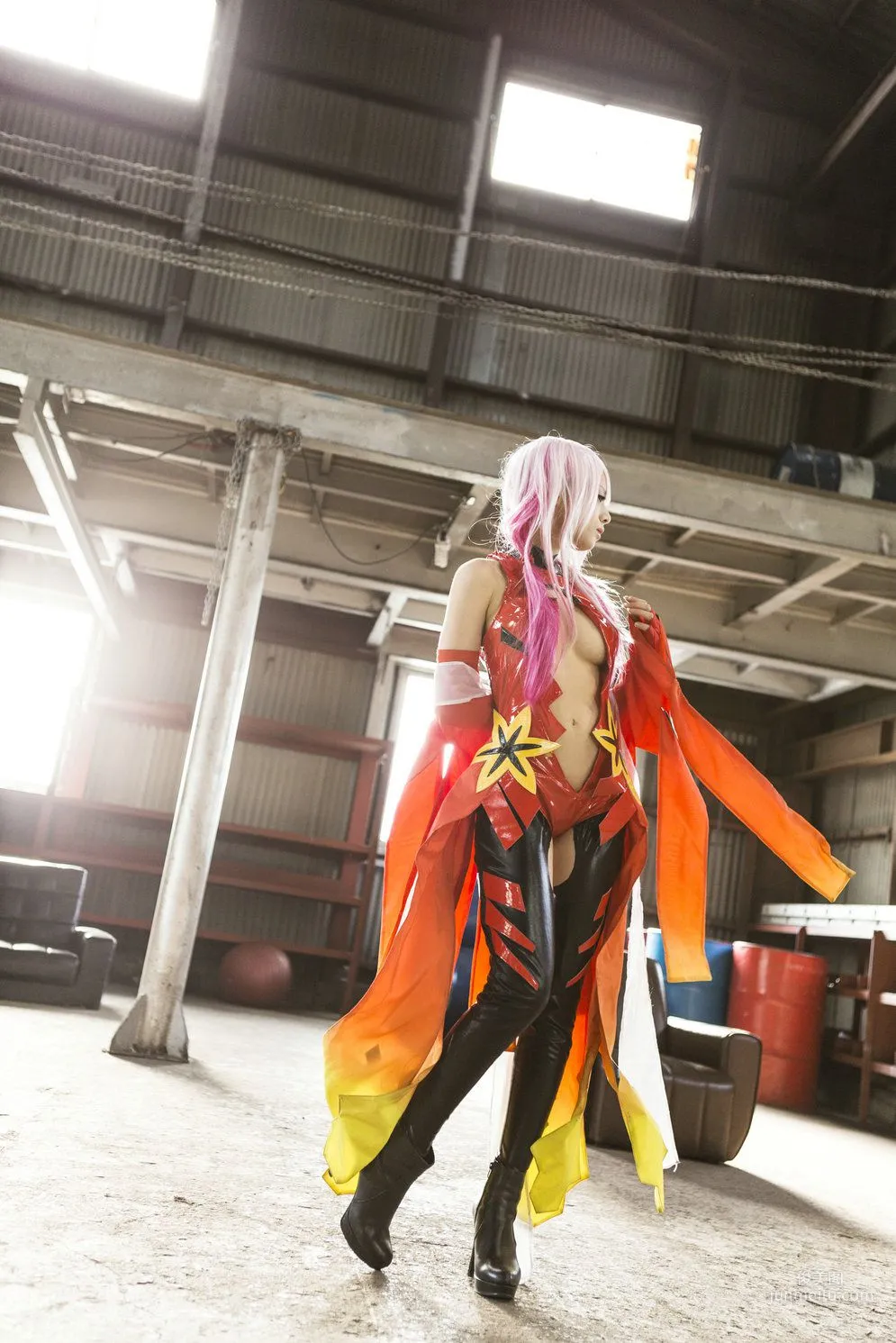 うさ吉 《Guilty Crown》Yuzuriha Inori [Flameworks] 写真集75