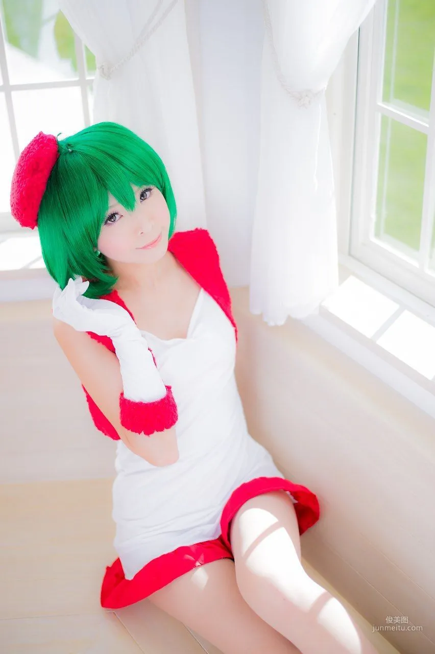 真白ゆき  コスプレ《Macros》Ranka Lee(Xmas ver.) 写真集8