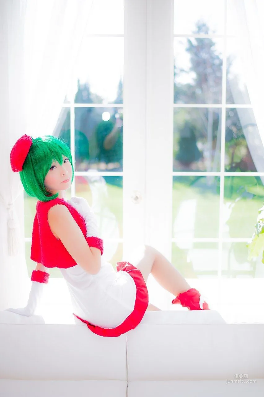 真白ゆき  コスプレ《Macros》Ranka Lee(Xmas ver.) 写真集21