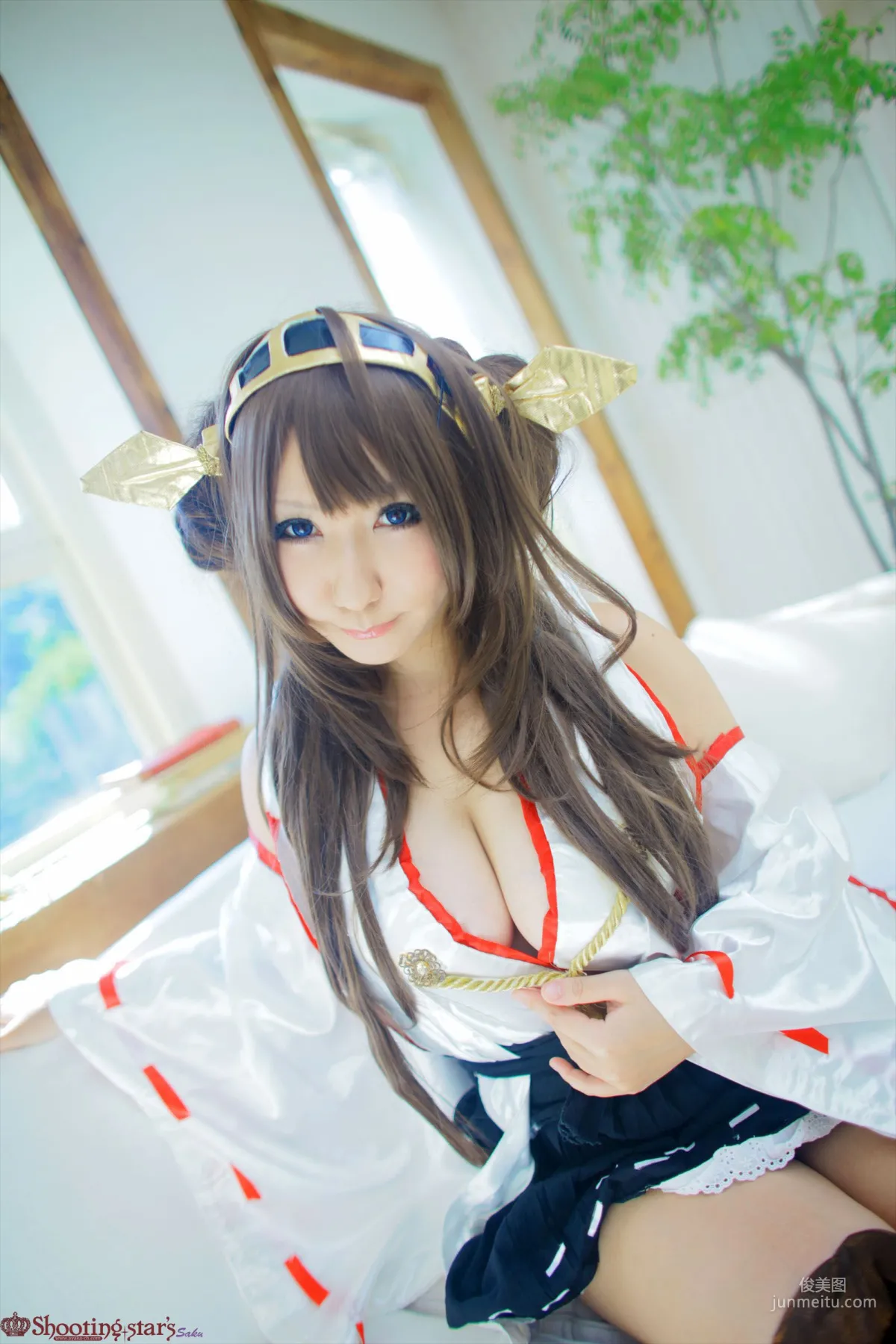 绫香 (Saku サク) 《Kantai Collection》Kongou(金剛) [Shooting Star's] 写真集56