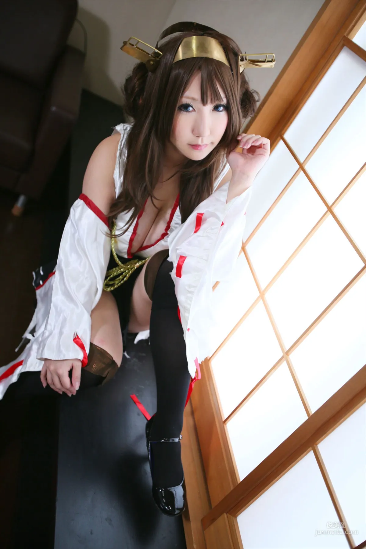 绫香 (Sakuサク) 《Kantai Collection》Kongou 第二部 [Shooting Star's] 写真集27