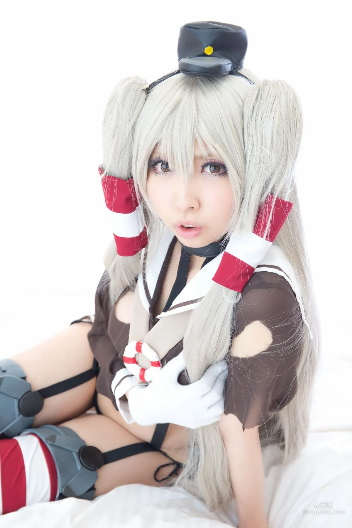 桃色れく (Momoiro Reku) 《Kantai Collection》Amatsukaze(天津風) [KURUPIKA] 写真集81